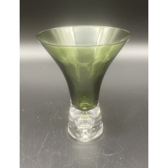 Elegance by Artland Suspended Bubble Base multi-color Martini Glasses set of 9 - Picture 5 of 10